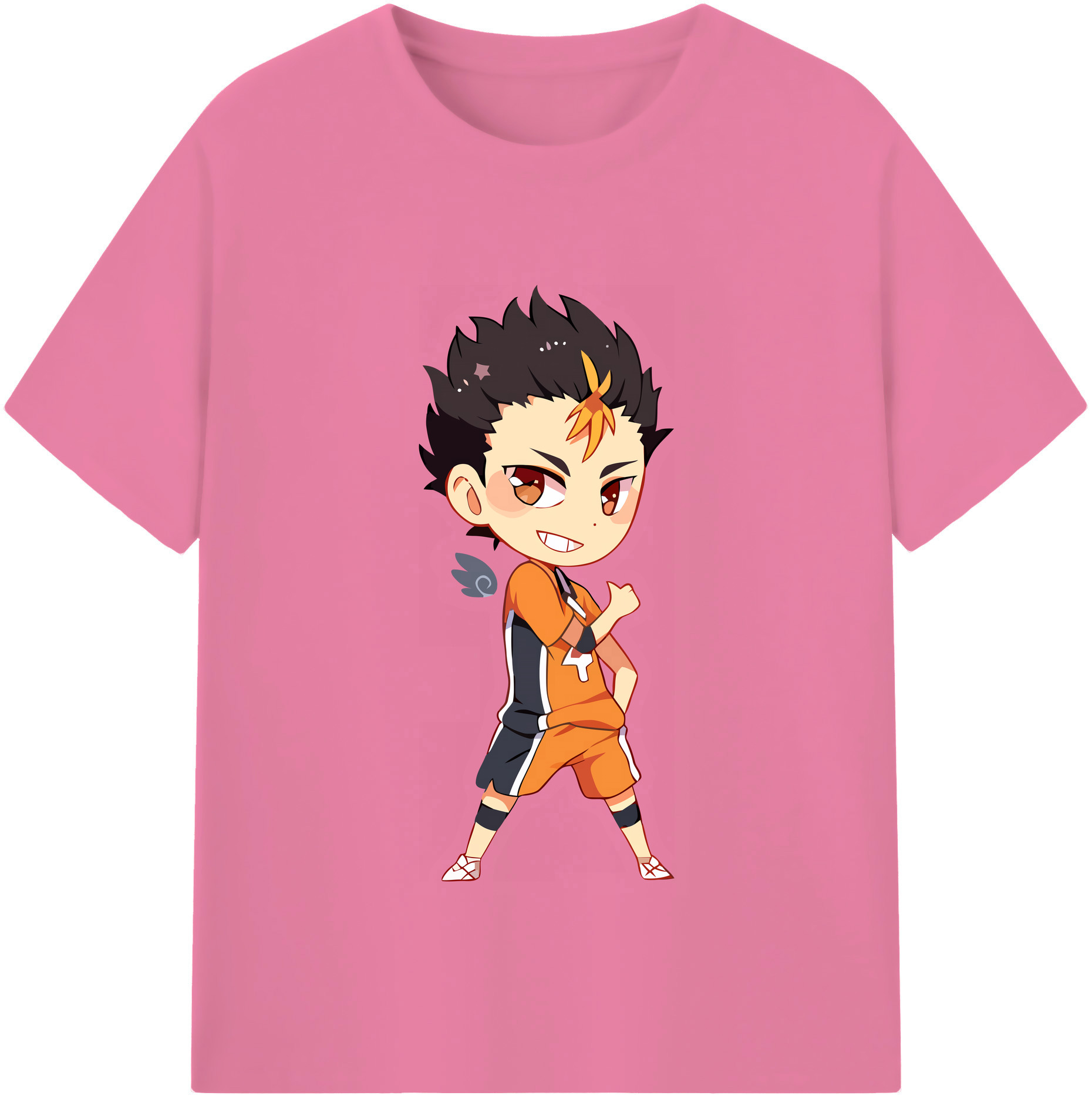 （画像用） ハイキュー!! Haikyu!! 綿100％半袖Tシャツ（フロントプリント）